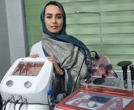 دستگاه لاغری موضعی کلینیک مه آرا